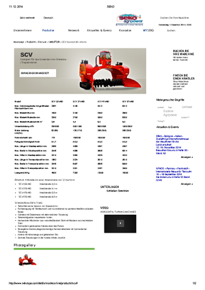 Compostdraaiers Seko SCV 470 MD