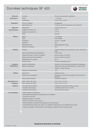 Compostdraaiers Neuson-Ecotec SF 420