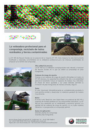 Compostdraaiers Neuson-Ecotec SF 420