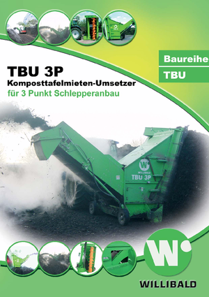Compostdraaiers Willibald TBU 3 P