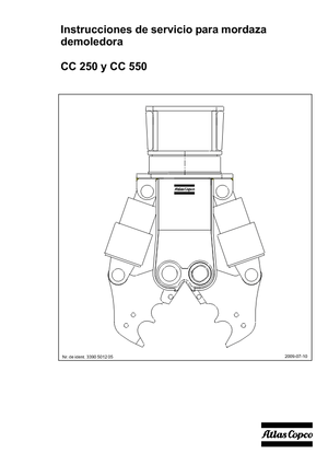 Betonbrekers Atlas Copco CC 550