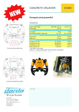 Betonbrekers Darda CC440
