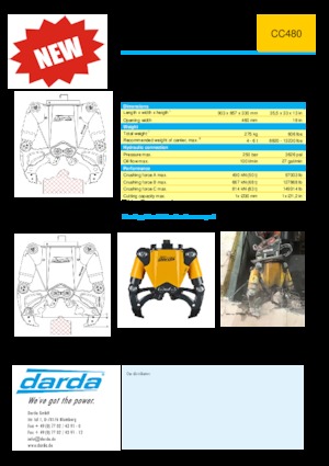 Betonbrekers Darda CC480