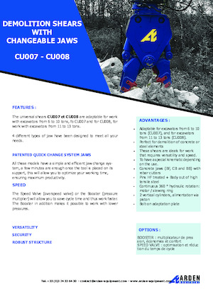 Betonbrekers Arden CU007