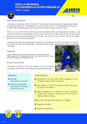 Betonbrekers Arden CU007