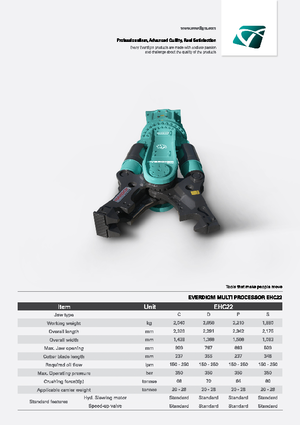Multiprocessors Everdigm EHC22