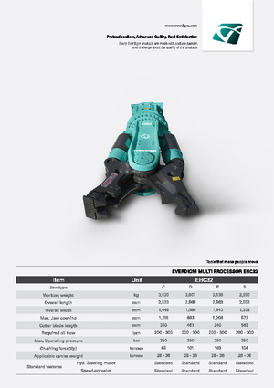 Multiprocessors Everdigm EHC32