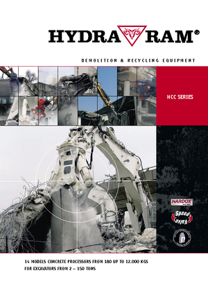 Betonbrekers Hydra Ram HCC 3
