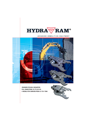 Betonbrekers Hydra Ram HMCR 30