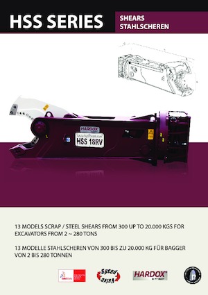 Staalschrootsnijders Hydra Ram HSS-70RV