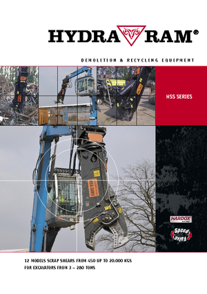 Staalschrootsnijders Hydra Ram HSS-40RV