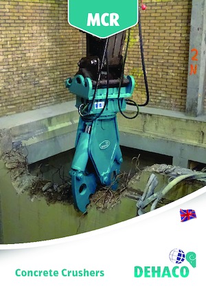 Betonbrekers Dehaco MCR 650