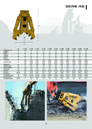 Betonbrekers OSA Demolition Equipment RS6000 