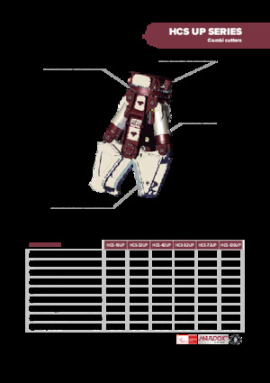 Betonsnijders Hydra Ram HCS-32UP