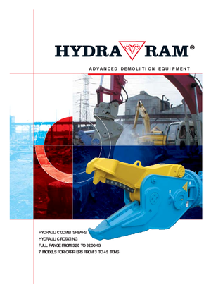 Betonsnijders Hydra Ram HCS 2000 SV