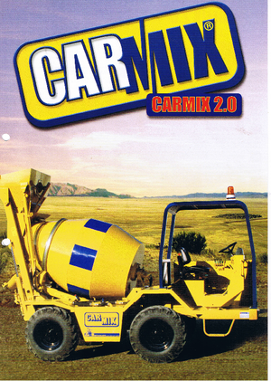 Truckmixers Carmix 2,0 T