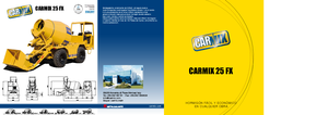 Truckmixers Carmix 25 FX