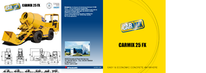 Truckmixers Carmix 25 FX