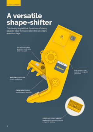 Betonverpulveraars Epiroc BP 1650 R