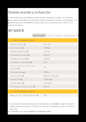 Betonverpulveraars Epiroc BP 1650 R