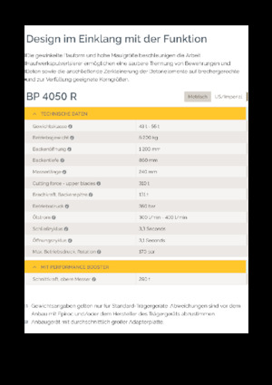 Betonverpulveraars Epiroc BP 4050 R