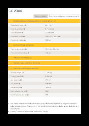 Betonverpulveraars Epiroc CC 2300 P