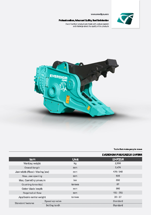 Betonverpulveraars Everdigm EHP25R 