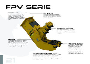 Betonverpulveraars OSA Demolition Equipment FPV 60 