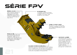 Betonverpulveraars OSA Demolition Equipment FPV 60 
