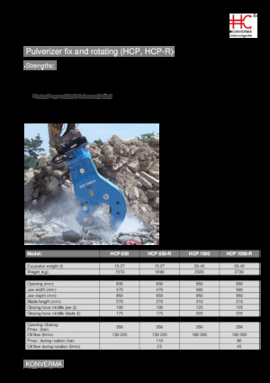 Betonverpulveraars Konverma HCP 850