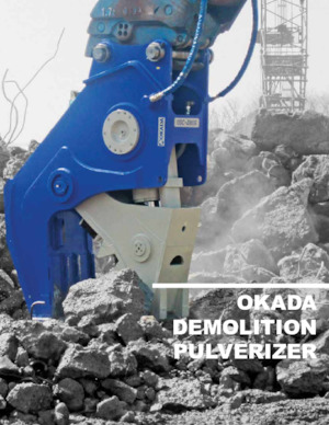 Betonverpulveraars Okada OSC220A 