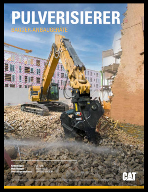 Betonverpulveraars Caterpillar P345