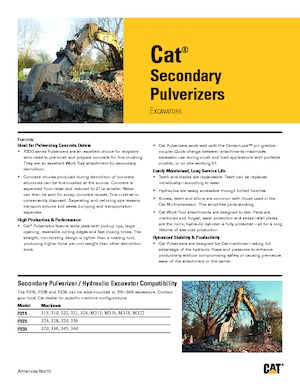 Betonverpulveraars Caterpillar P225