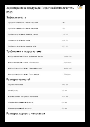 Betonverpulveraars Caterpillar P365