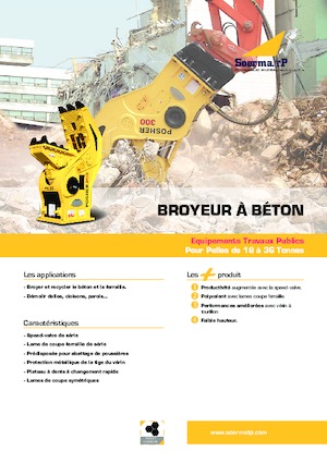 Betonverpulveraars Soosan POSHER 300 