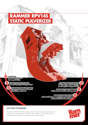 Betonverpulveraars Rammer RPV14S