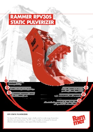 Betonverpulveraars Rammer RPV30S