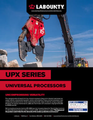 Betonverpulveraars LaBounty UPX 750 CP