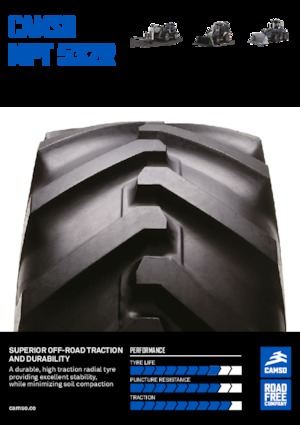 Banden voor bouwmachines Camso MPT 532R 440/80R28 IND