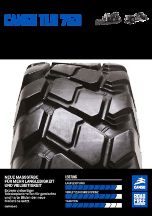 Banden voor bouwmachines Camso TLH 753 14.00-24