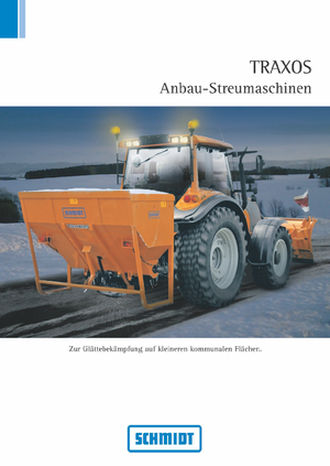 Spreaders met containerinvoer Schmidt Traxos 12 VH