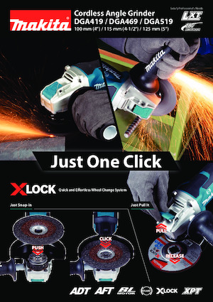 Haakse slijpmachines Makita DGA519 