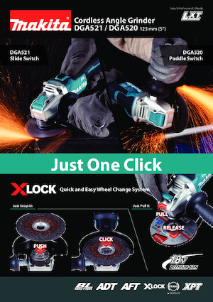 Haakse slijpmachines Makita DGA521 