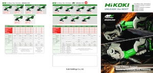 Haakse slijpmachines HiKOKI G3613DF