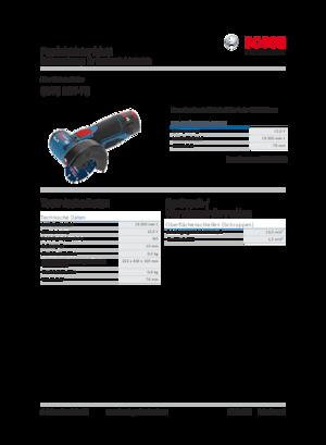 Haakse slijpmachines Bosch GWS 12V-76