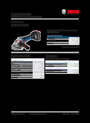 Haakse slijpmachines Bosch GWS 18V-10 SC