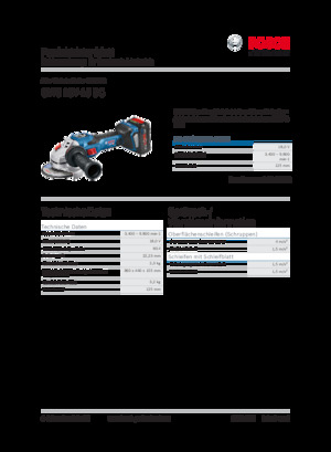 Haakse slijpmachines Bosch GWS 18V-15 SC
