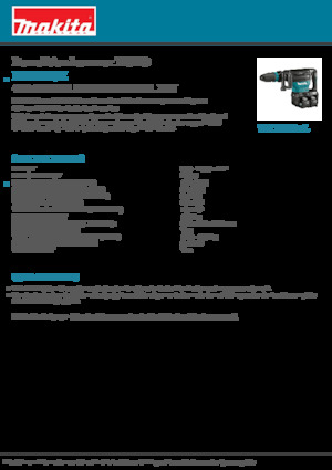 Accu Sloophamers Makita HM002GZ
