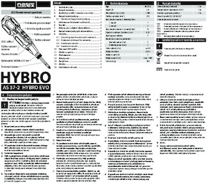 Accu Boor & Schroefmachines Narex AS 37-2