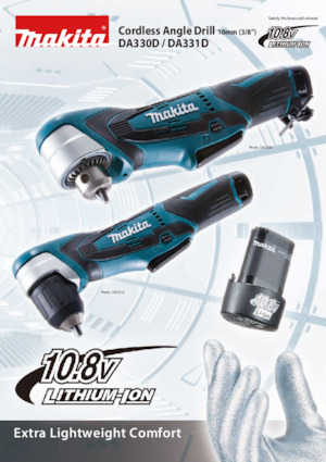 Accu Boor & Schroefmachines Makita DA331D 